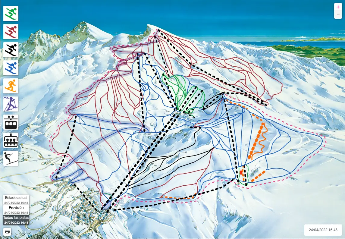Pistas Esquí Sierra Nevada