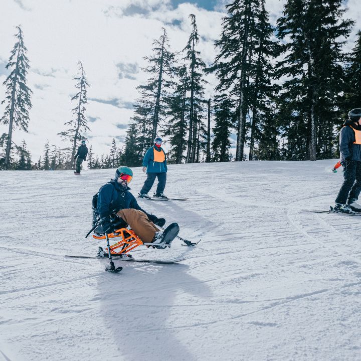 Esquí adaptado en Sierra Nevada