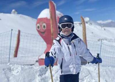 Clases esqui para niños