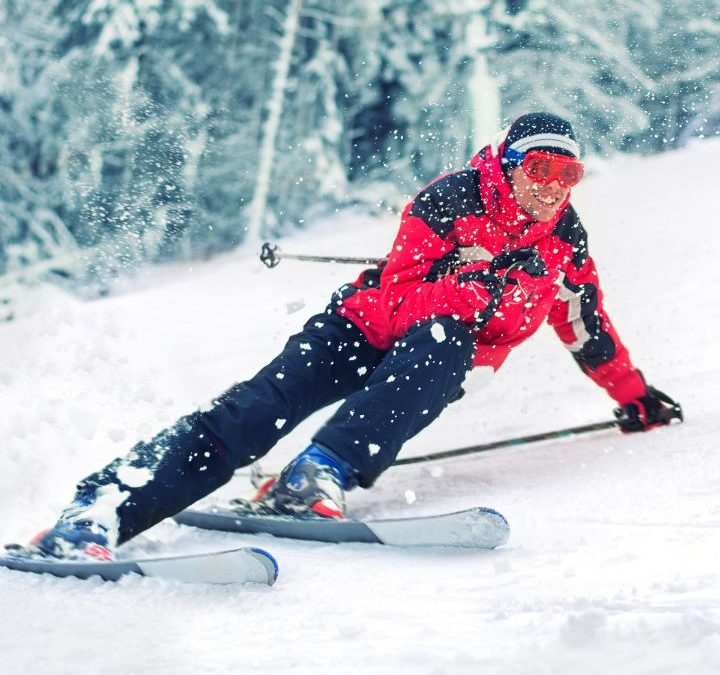 La postura correcta al esquiar